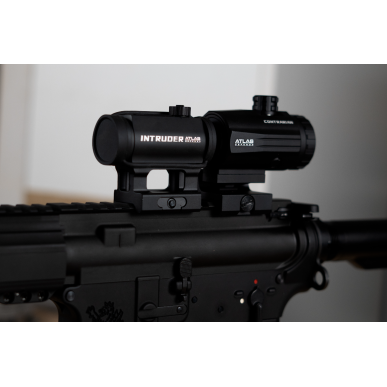 Punto Rojo Multirretículo Intruder – Visor táctico IP67, 40,000 h de autonomía, garantía de por vida