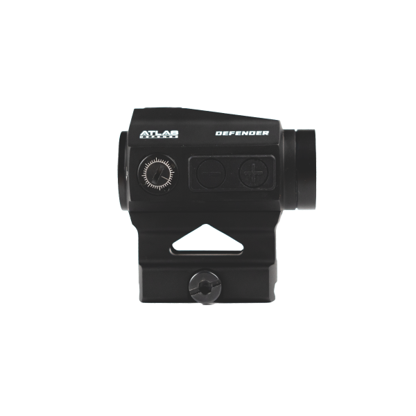 Zonnepuntvizier Defender 1×22 – Hoge autonomie met zonne-energie + CR2032, IP67, 100.000 uur autonomie