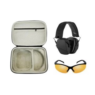 KIT COMBO CASQUE PASSIF AVEC LUNETTES DE PROTECTION