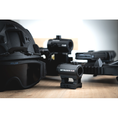 Paquete Punto Rojo Multi-retícula + Magnificador 3× – Visor táctico IP67, Flip-to-Side, Larga autonomía