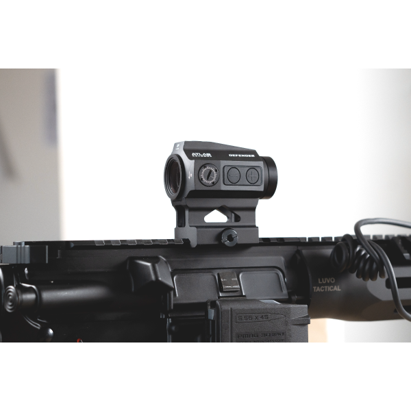 Red Dot Solar Pack + 3× Magnifier – Unlimited solar vision, Flip-to-Side, Automatic