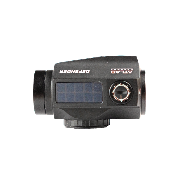 Red Dot Solar Pack + 3× Magnifier – Unlimited solar vision, Flip-to-Side, Automatic