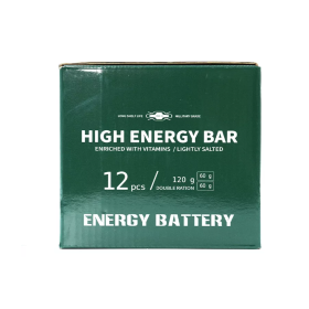 PACK DE 12 BARRAS DE PROTEÍNA ENERGÉTICA SUPERVIVENCIA CADUCIDAD 2045