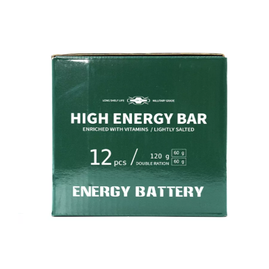 PACK DE 12 BARRAS DE PROTEÍNA ENERGÉTICA SUPERVIVENCIA CADUCIDAD 2045