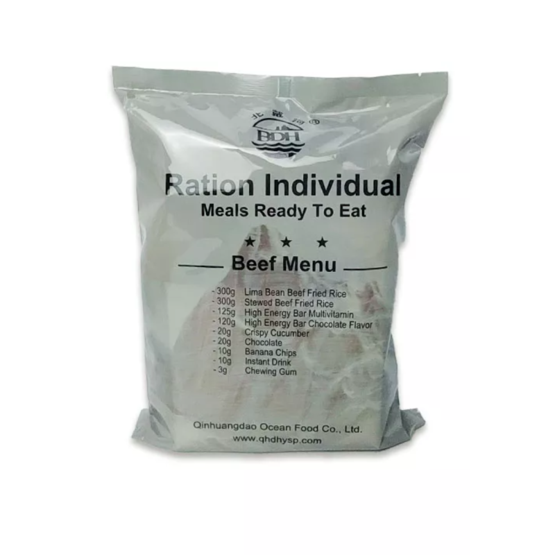 MENU MANZO O POLLO RAZIONE DA COMBATTIMENTO 24H