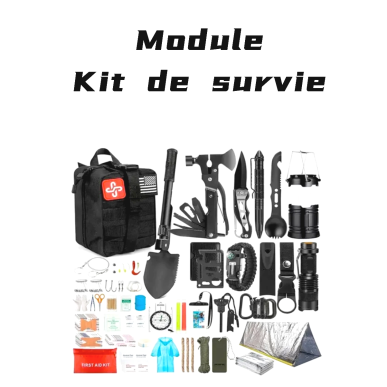 KIT DE EVACUACIÓN GUBERNAMENTAL SUPERVIVENCIA 72H