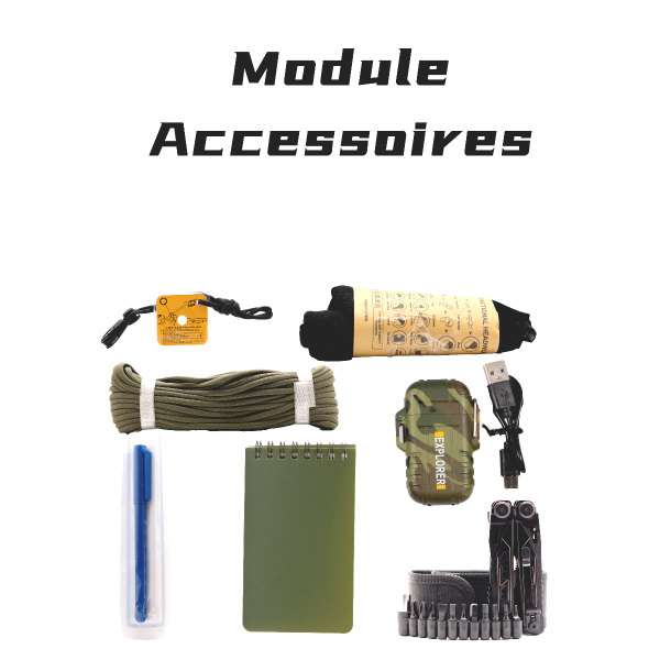 KIT ULTRA-COMPLETO DE EVACUACIÓN Y SUPERVIVENCIA 72H