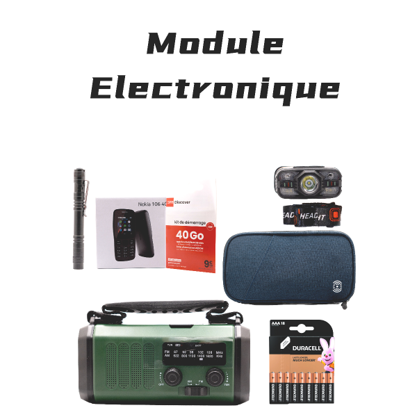 KIT ULTRA-COMPLETO DE EVACUACIÓN Y SUPERVIVENCIA 72H