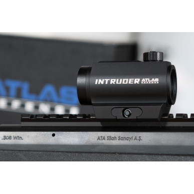 Punto Rojo Multirretículo Intruder – Visor táctico IP67, 40,000 h de autonomía, garantía de por vida