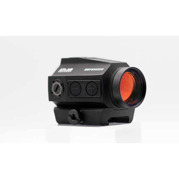 Zonnepuntvizier Defender 1×22 – Hoge autonomie met zonne-energie + CR2032, IP67, 100.000 uur autonomie