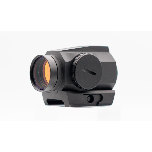 Zonnepuntvizier Defender 1×22 – Hoge autonomie met zonne-energie + CR2032, IP67, 100.000 uur autonomie