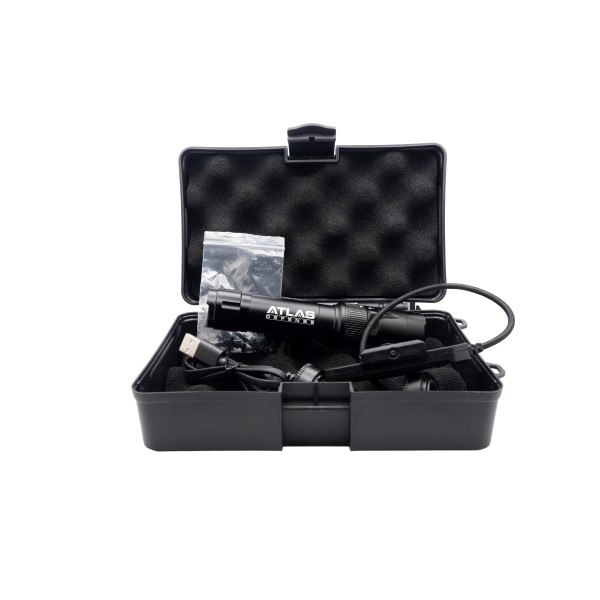 Ravager-L Tactical Flashlight 2000 lm + Green Laser | 91,400 cd | Picatinny M-Lok