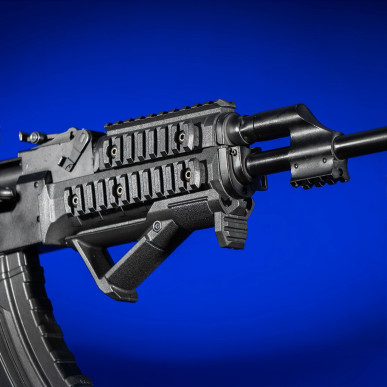 Impugnatura inclinata anteriore per binario Picatinny