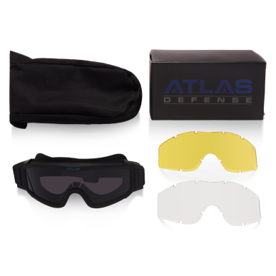 KIT MASCHERA BALISTICA 3 LENTI INTERVENTO