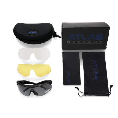 KIT LUNETTES BALISTIQUES 3 VERRES READY