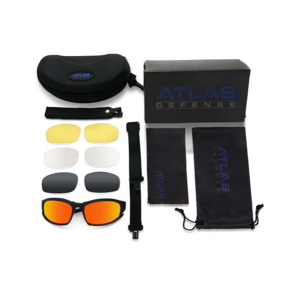 KIT OCCHIALI BALISTICI 4 LENTI URBAN