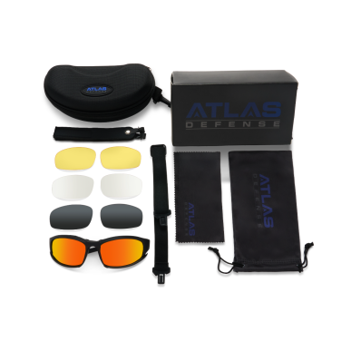 KIT LUNETTES BALISTIQUES 4 VERRES URBAN