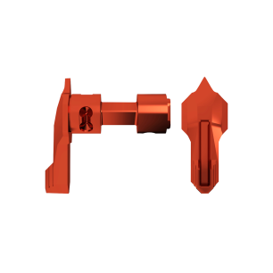 LEVIER/SELECTEUR DE SURETE/SECURITE DE TIR 45°/ 90° AMBIDEXTRE AR9/AR10/15 MIMTAC F35