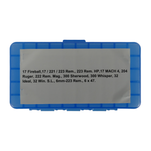 SCATOLA MUNIZIONI 17 Fireball, 17 / 221 / 223 Rem., 223 Rem