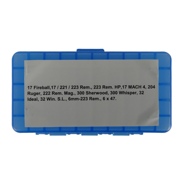AMMUNITIEKIST 17 Fireball, 17 / 221 / 223 Rem., 223 Rem