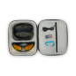 KIT COMBO CUFFIE ANTIRUMORE ATTIVE E OCCHIALI BALISTICI