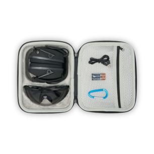 ACTIVE NOISE-CANCELLING BLUETOOTH HEADSET AND BALLISTIC GLASSES COMBO KIT