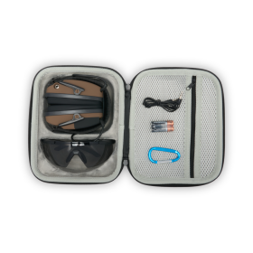 KIT COMBO CUFFIE ANTIRUMORE ATTIVE BLUETOOTH E OCCHIALI BALISTICI