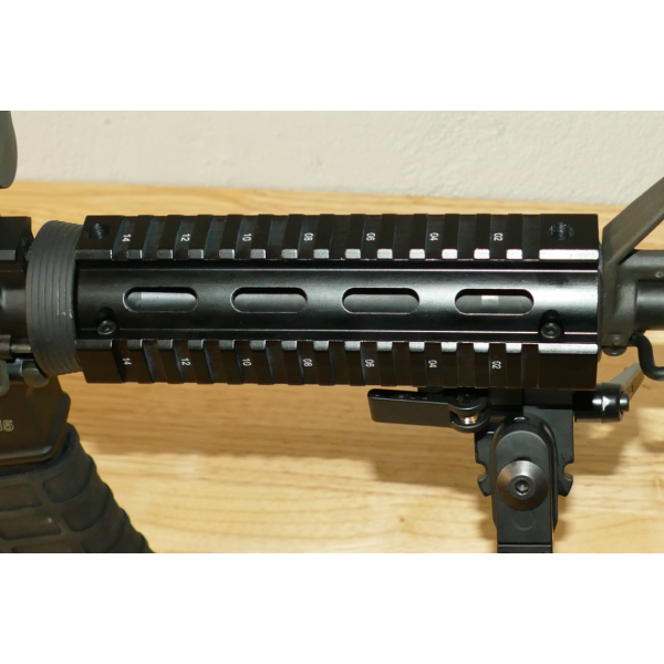 Garde main quad rail AR15 M4, 4 rails Picatinny, 7 pouces