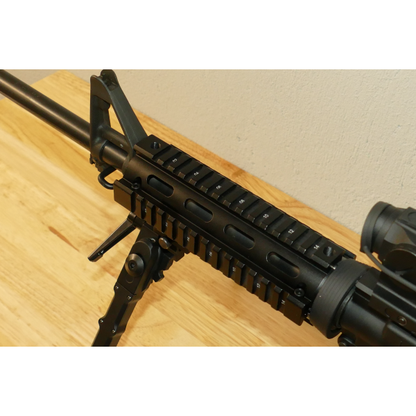 Garde main quad rail AR15 M4, 4 rails Picatinny, 7 pouces