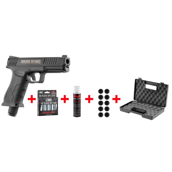 VERTEIDIGUNGSPISTOLENPACK CONCORDE CAL.50 - 13 JOULE