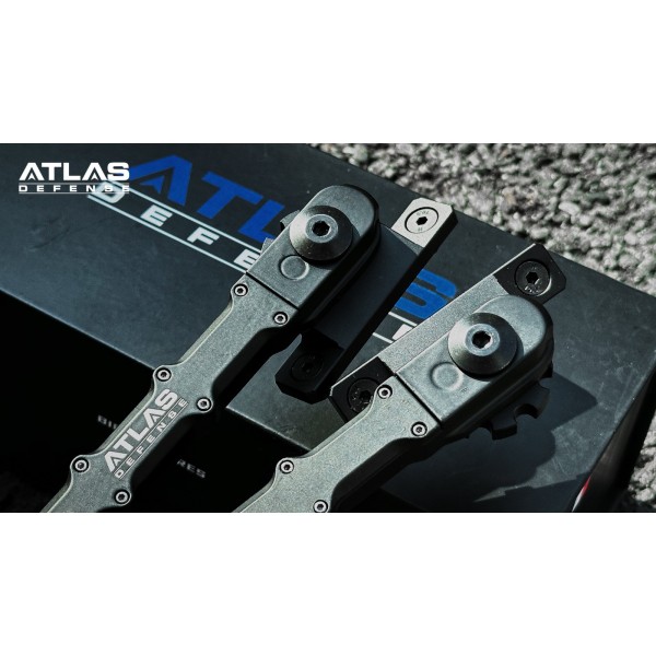 MLOK Tweepoot ATLAS DEFENSE - Voor geweren gekamerd in 308 Win BIMLOK