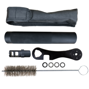 SILENZIATORE MONTAGGIO RAPIDO LUVO CAL .308WIN FILETTATURA 5/8X24