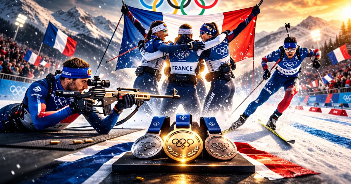 Biathlon at the 2026 Winter Olympics: Summary of French Medals and Notable Performances