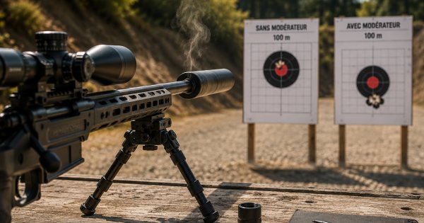 Waarom verplaatst een geluiddemper het inslagpunt zonder noodzakelijkerwijs de nauwkeurigheid te verminderen?