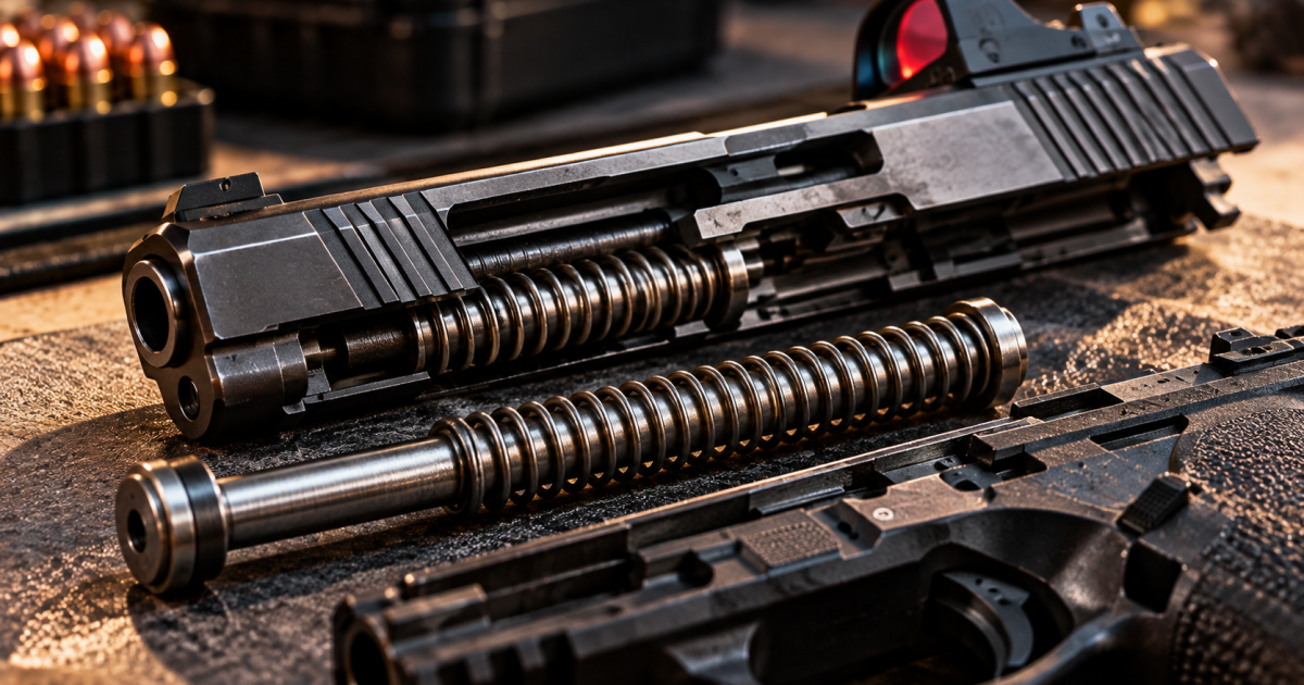 Return spring: why is its role not limited to bringing back the bolt?
