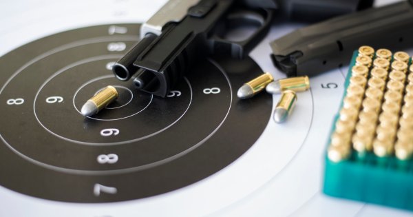 What are the safety rules at a shooting range?