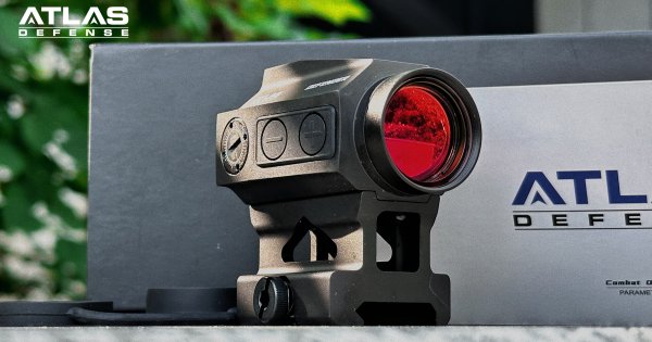 Atlas Defense Defender: mirino a punto rosso 1x22 solare