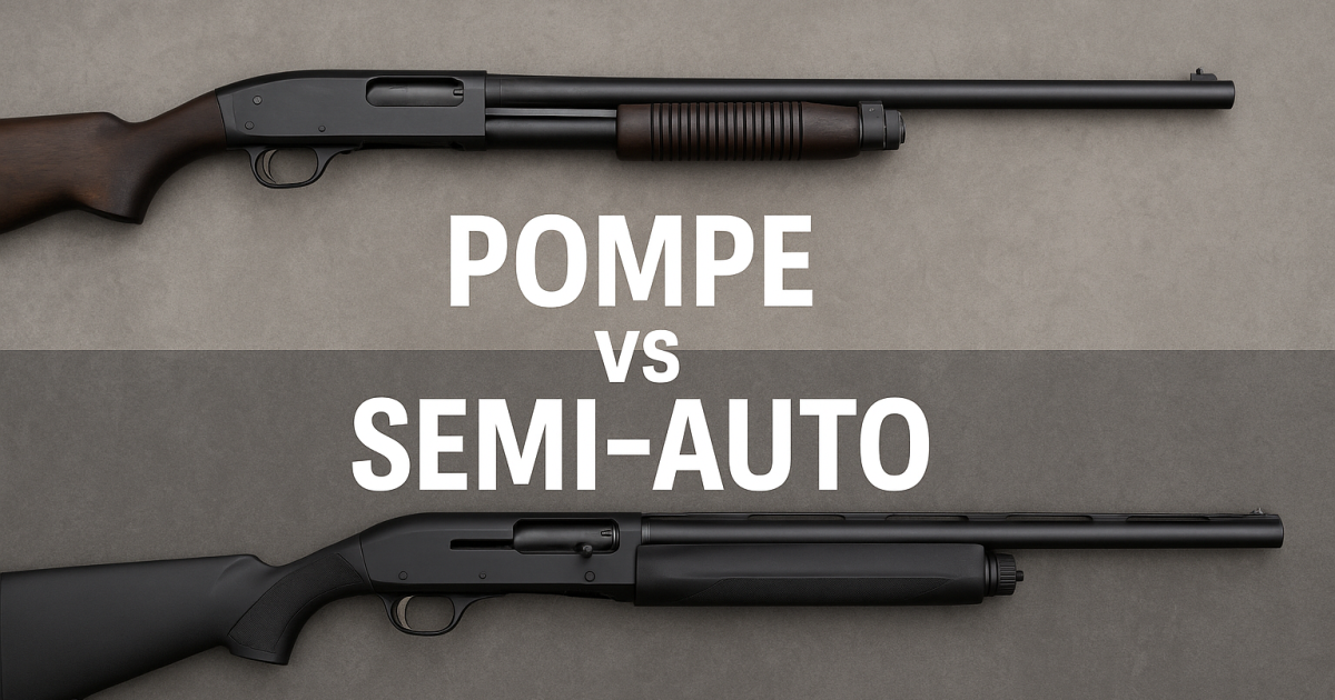Pumpgun oder halbautomatische Flinte: Was sind die wirklichen Unterschiede?