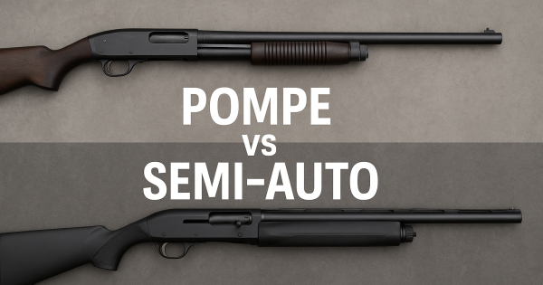 Escopeta de corredera o escopeta semiautomática: ¿cuáles son las diferencias reales?