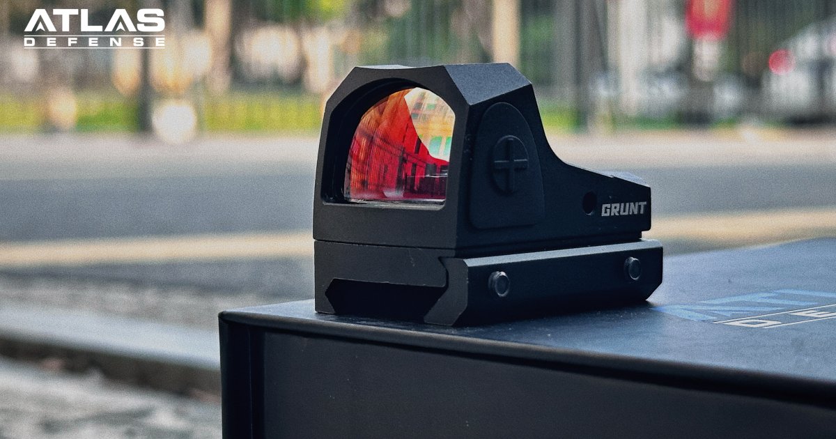 Mirino Punto Rosso Panoramico GRUNT: precisione e compattezza al servizio del tiro dinamico