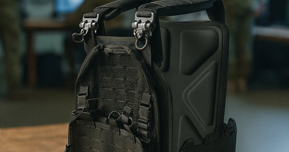 Gilet porta-piastra balistica Quick Detach: prestazioni, comfort e sicurezza riuniti