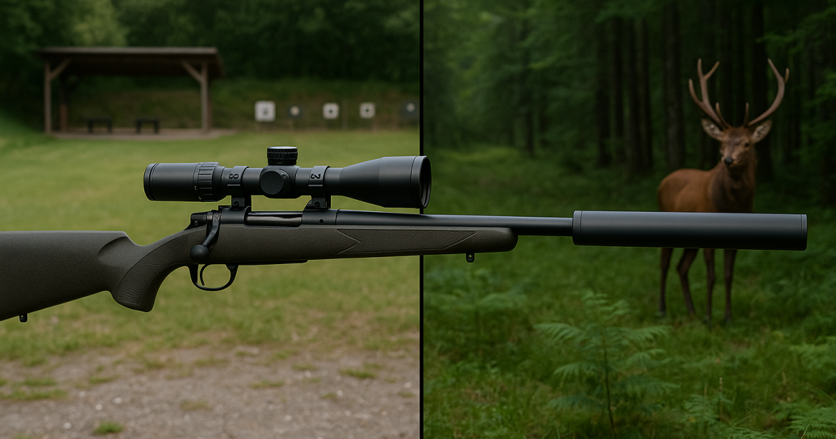 MODERATORE LUVO QD, in .30, 5.56 o 9mm — test e guida pratica per la caccia e il tiro