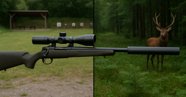 MODERATORE LUVO QD, in .30, 5.56 o 9mm — test e guida pratica per la caccia e il tiro