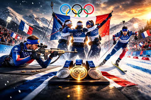 Biathlon at the 2026 Winter Olympics: Summary of French Medals and Notable Performances