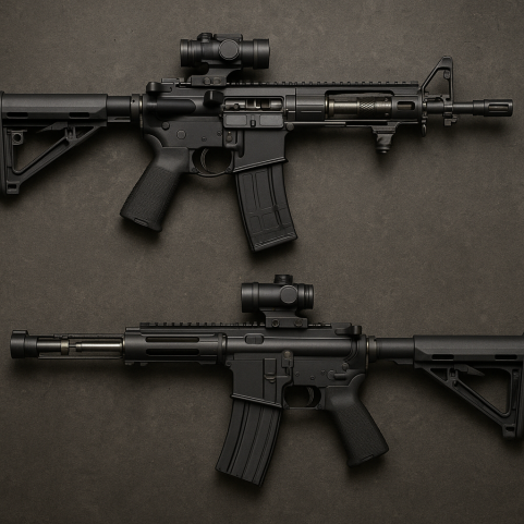 Quel est le meilleur système pour un AR-15 : piston ou emprunt direct de gaz ?