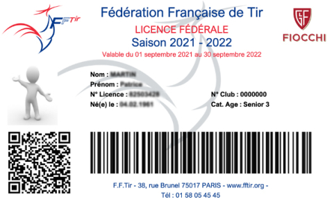 Que se passe-t-il en cas de non-renouvellement de licence de tir dans les délais ?