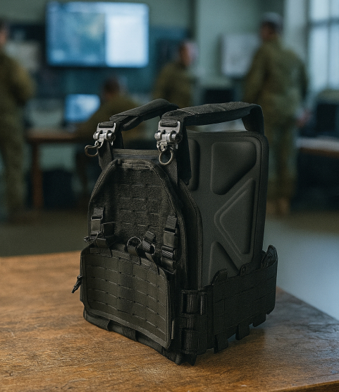Gilet porte-plaque balistique Quick Detach : performance, confort et sécurité réunis