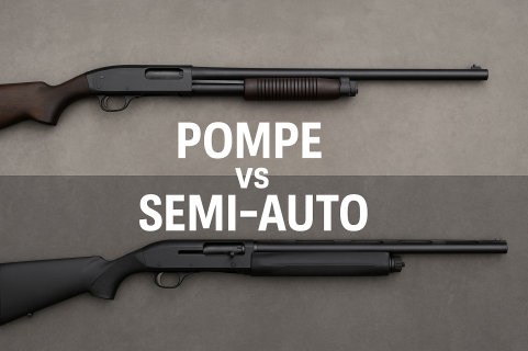 Fusil à pompe ou fusil semi-automatique : quelles différences réelles ?