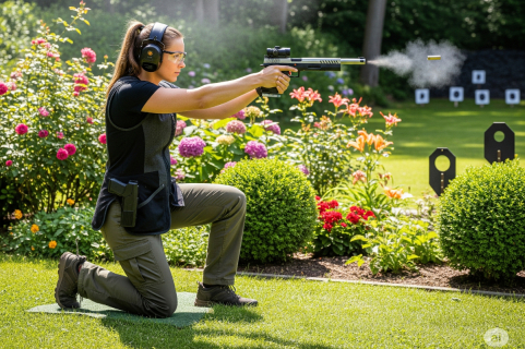 Puis-je tirer dans mon jardin ? La législation française expliquée